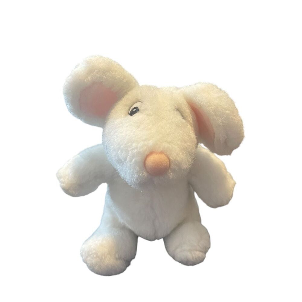 Sugar Loaf White Mouse Plush Toy